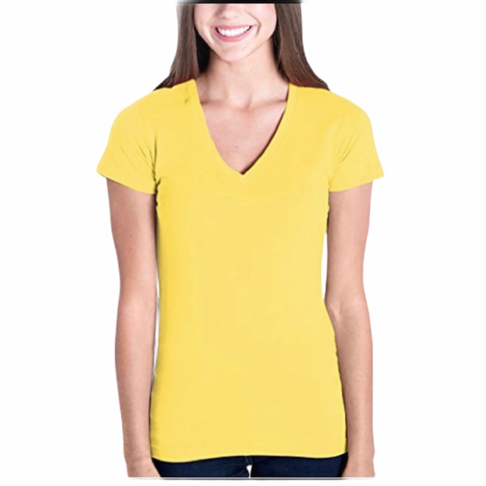 Pure Alfred Sung Cotton V-Neck T-Shirt
